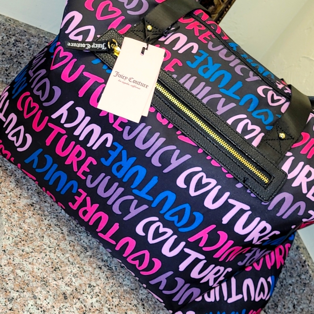 HUGE NWT JUICY COUTURE WAEEKENDER BAG